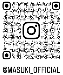 公式Instagram @masuki_official のQRコード